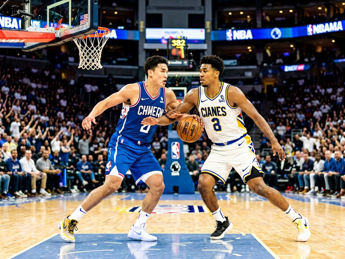 NBA联赛：美国职业篮球联赛的激烈对抗